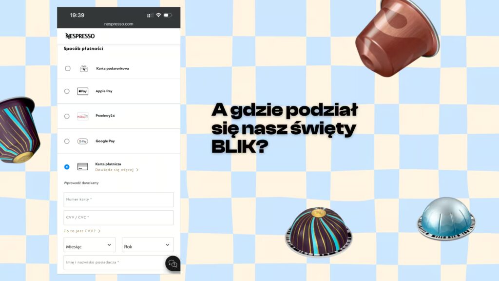 Nespresso - opcje płatności
